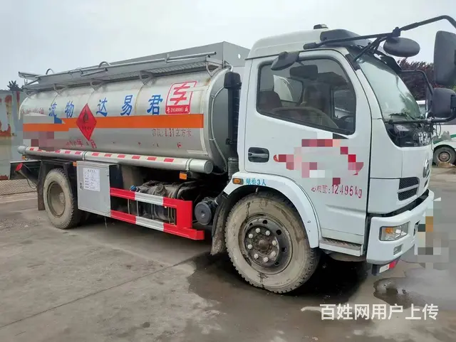 国五东风多利卡满载8吨油罐车 - 图片 3