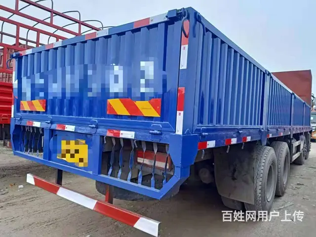 二手华菱前四后八平板车9米6长336马力国四 - 图片 11