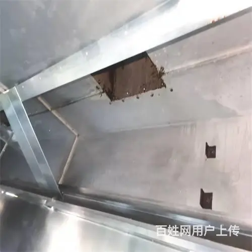苏州昆山千灯工厂酒店宾馆厨房大型油烟机清洗 一手 - 图片 5