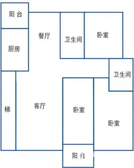 东方宜家花园2楼三室两厅简单装修可过户 - 图片 9