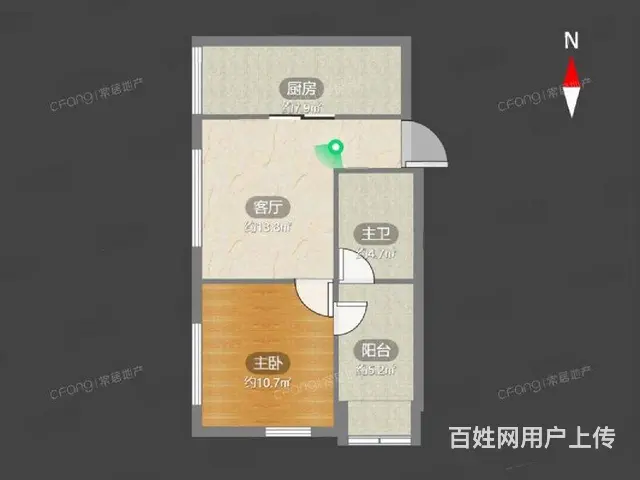 新上教科院附中附小中上楼层精装修房东诚心出售 - 图片 7