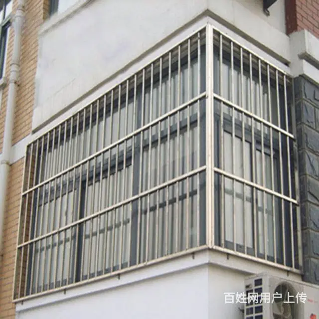 新疆乌鲁木齐金刚网纱窗防护栏 隐形纱窗安装批发厂家 - 图片 3