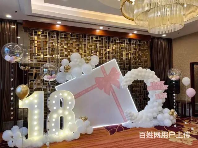 沈阳18岁成人礼气球装饰 纪念日 生日派对 - 图片 3