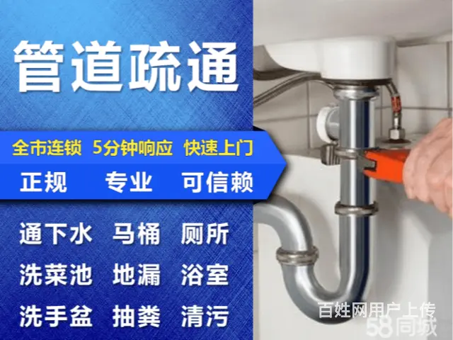 洛阳清理化粪池清淤 隔油池清理 通厕所马桶蹲坑地漏 - 图片 3