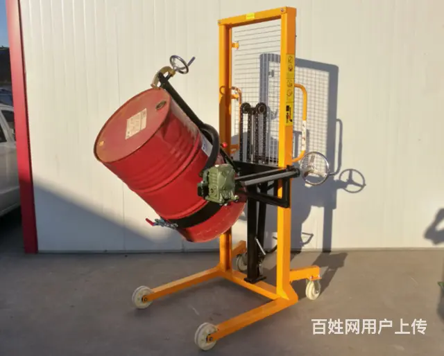 电动油桶车电动油桶倒料车叉车鹰嘴夹具抱桶器油桶吊具 - 图片 7
