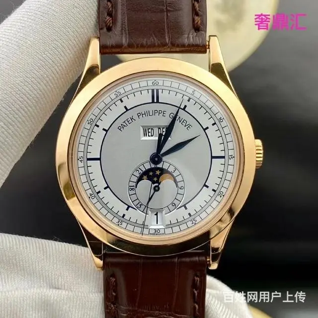 二手百达翡丽型号：5396R，18k玫瑰金96新单表 自动机 - 图片