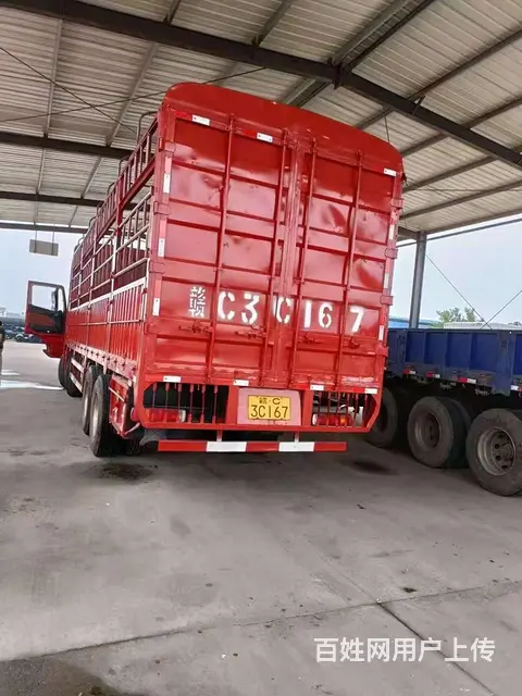 360马力欧曼前四后八带9.6米高栏车，首付6万 - 图片 6