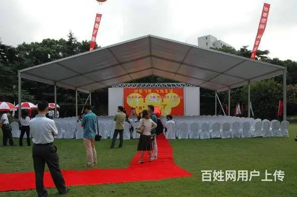 全国展会篷房 户外婚礼帐篷 啤酒节大棚 搭建安装 - 图片 1