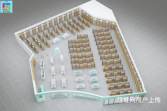 精品百货店货架工艺简单-莫凡货架生活用品货架 - 图片 6