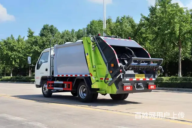 凯马东风福田蓝牌 4方压缩垃圾车 可送车包上户 - 图片 3