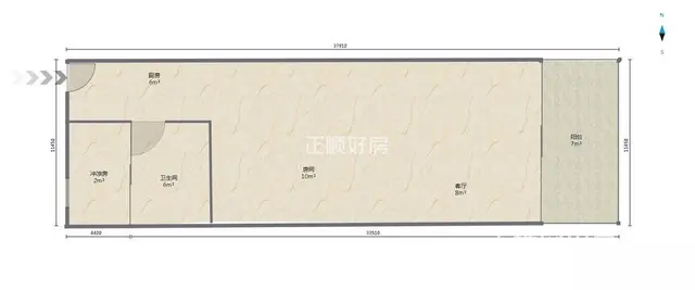 近拱北格力香樟公寓 要仅售100万，精装修 拎包入住。 - 图片 8