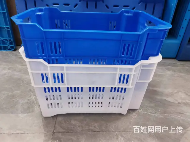 鞍山塑料箱 周转箱 折叠塑料筐卡板箱 保温箱错位筐 - 图片 10