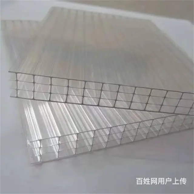 临沂临沭湖蓝阳光板临沭蓝色阳光板车棚 - 图片 3