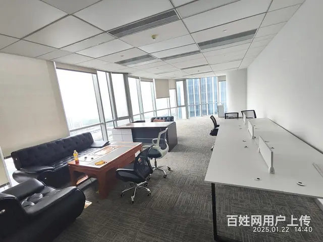 富力中心写字楼出租，实用，采光，办公之地! - 图片 2