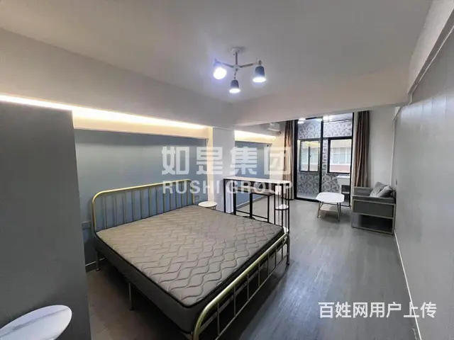 美仙山 星光耀中骏世界城旁 精装单身公寓 家电配齐 拎包入住 - 图片 3
