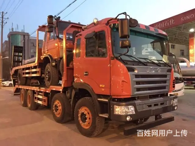 陕汽德隆前四后八平板运输车 认准500强企业 - 图片 9