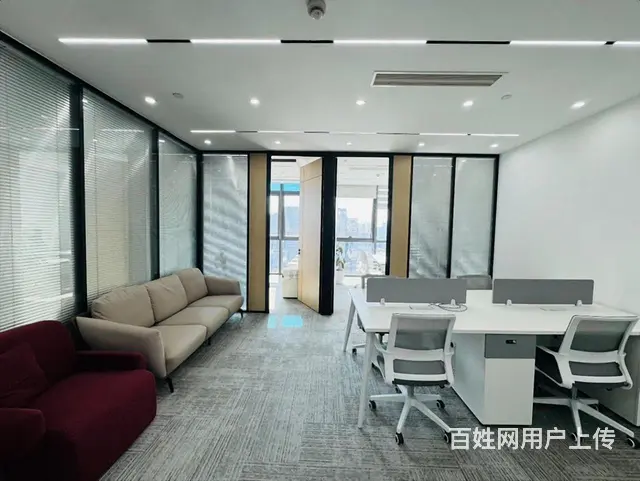 地铁口上盖 商圈配套 可带全系家具 拎包办公 - 图片 7
