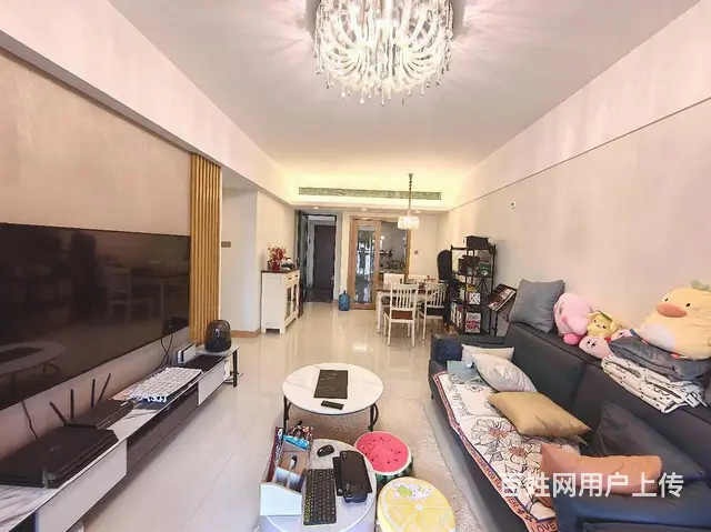 华发水岸大两房精装修保养好高层南向看中心湖景山景 - 图片 1