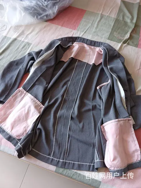 闲置休闲西服，轻薄宽 衣长73CM，腰围57CM - 图片 6