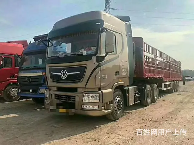 东风天龙 半挂车 仓栅式 国5 - 图片 4