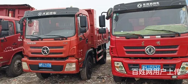 福田大运蓝牌单桥自卸车 - 图片 11