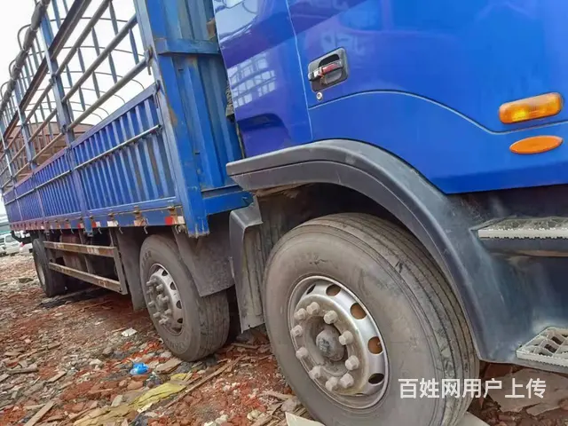 二手240马力江淮格尔发k5载货车前四后四高栏国五 - 图片 10
