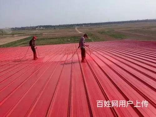 淄博张店专业钢结构厂房外墙翻新 喷涂上漆彩钢瓦翻新 - 图片 5