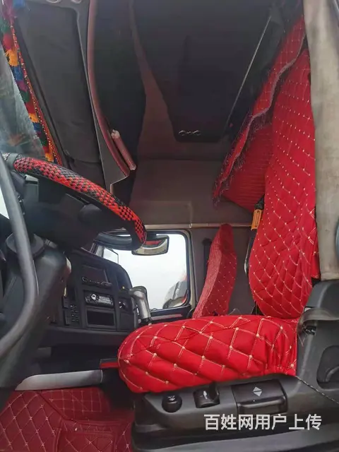 二手豪沃燃气车 430马力双驱轻体 国五燃气牵引车 - 图片 8