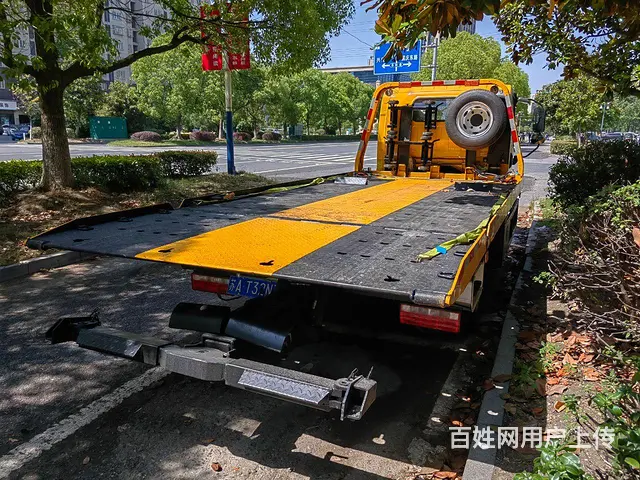 泰兴蓝牌清障车转让 - 图片 1
