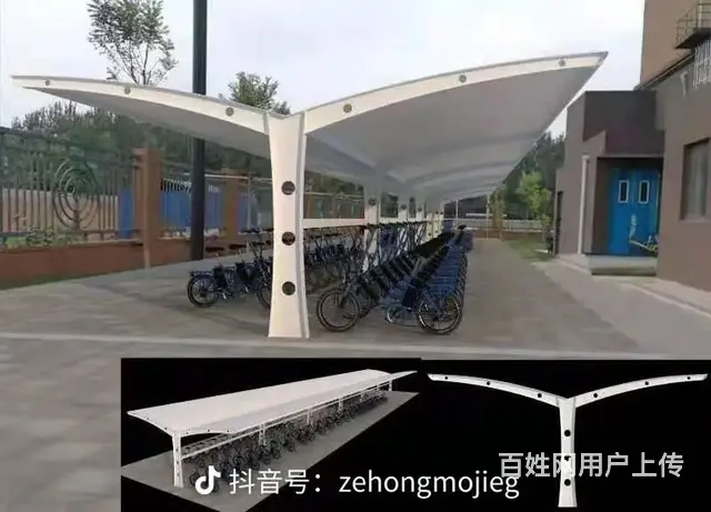 推拉棚大型活动棚移动伸缩蓬推拉帐棚仓库雨篷推拉棚移 - 图片 6