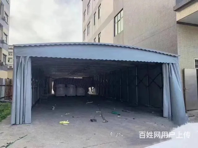 庆典展会雨棚物流蓬推拉式雨棚停车蓬篮球场蓬电动雨棚 - 图片 4