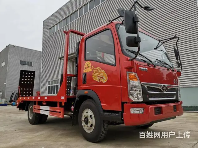 可分期 蓝牌重汽豪曼拖板车 拖60 75挖掘机平板 - 图片 8