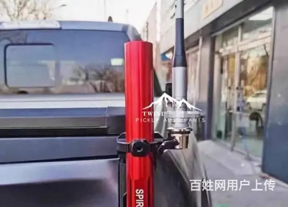 公羊猛禽f150坦途长城炮皮卡车后备箱尾门旗杆架配 - 图片 2