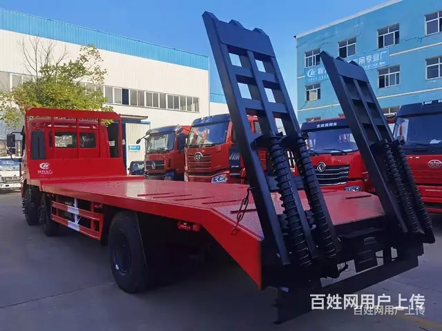 玉柴220马力东风挖机平板车 小三轴拖板车 各品牌大小应有尽 - 图片 6