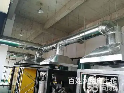 九龙坡厂房排烟管道、专业通风降温工程现场管道安装 - 图片 5