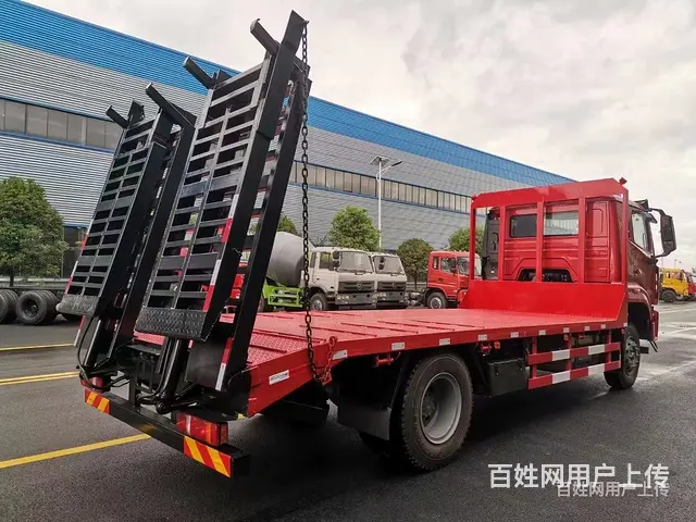 吉林国六重汽豪沃挖机拖车16吨挖机拖车办下来一共多少钱 - 图片 5