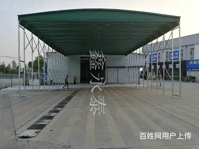 【量大从优】自贡市伸缩雨蓬，推拉大棚生产安装 - 图片 10