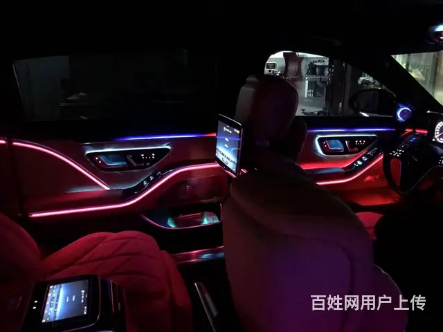 21款22款23款奔驰S400L升级主动式氛围灯 - 图片 4