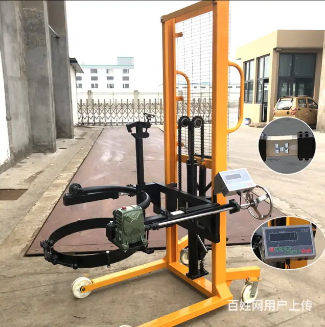 叉车用鹰嘴夹具油桶吊具油桶搬运车油桶车油桶倒料车 - 图片 6