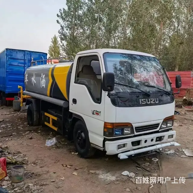 吸尘车二手东风高压洗扫车多功能扫地车工地专用扫路车 - 图片 1