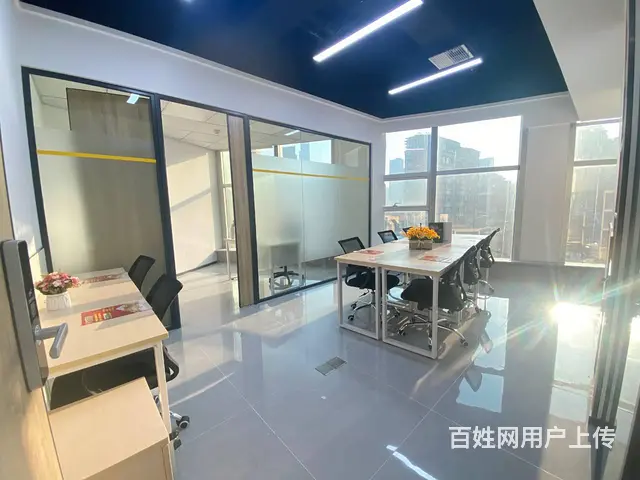 长沙超A写字楼出租丨6人间超级靠窗办公室丨24h办公 - 图片 5