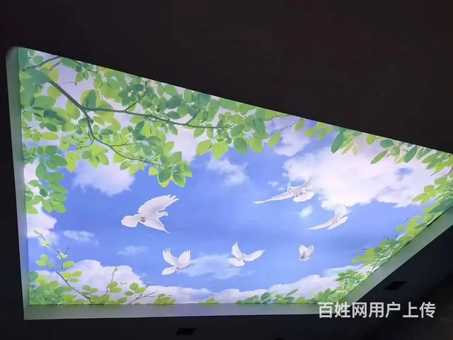 武汉软膜天花吊顶安装，软膜天花工厂，软膜安装 - 图片 4