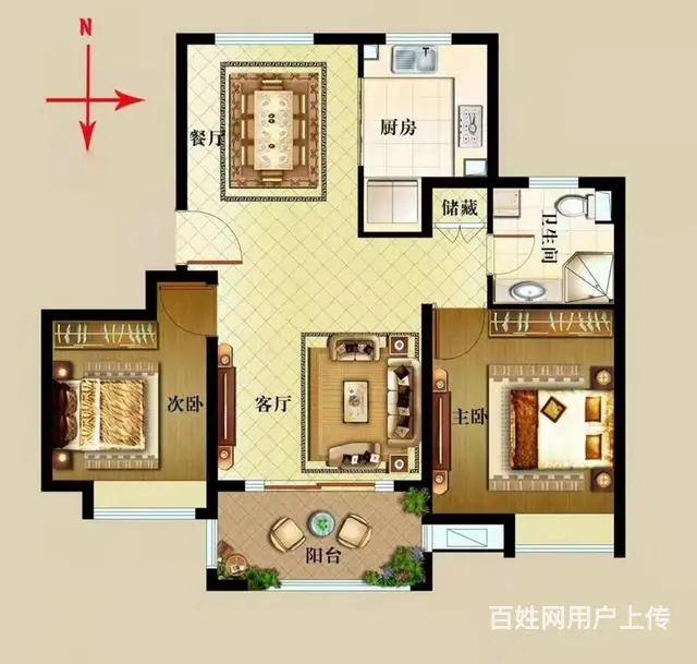 南门口 书院路 碧湘街旁 冶金大厦 电梯三房 上长 - 图片 10