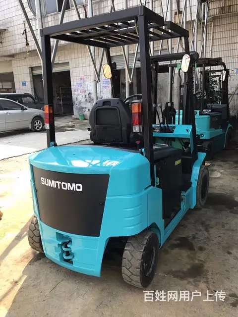 转二手废纸抱夹叉车-合力3吨圆夹抱叉车-纸卷夹抱车 - 图片 11