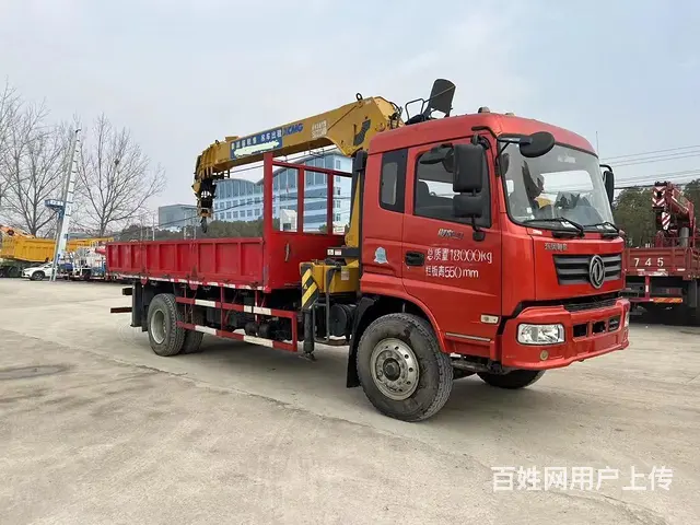 二手徐工8吨随车吊 20户准新车便宜卖可分期 - 图片 1