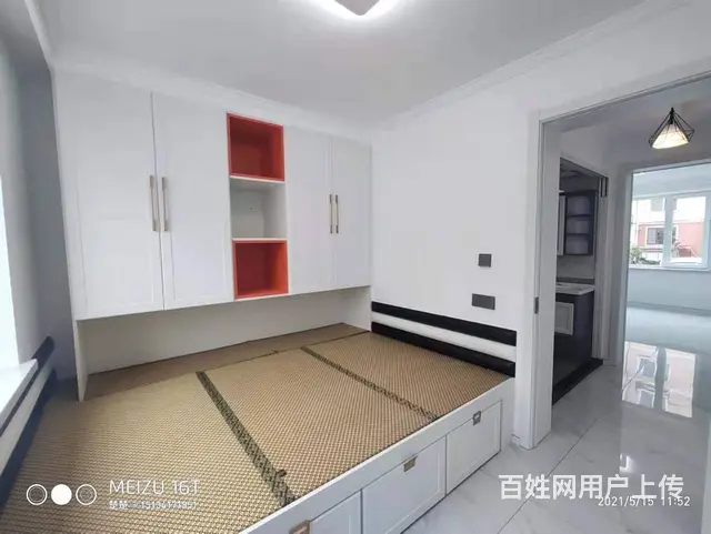十二中学区幸福家园多层1楼54平南北通精装地暖带仓房可贷款！ - 图片 5