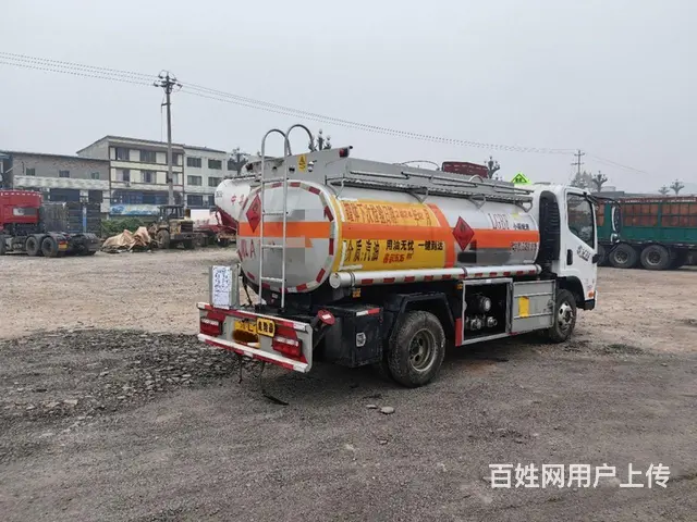 二手解放5吨油罐车加油车带手续转让 - 图片 4