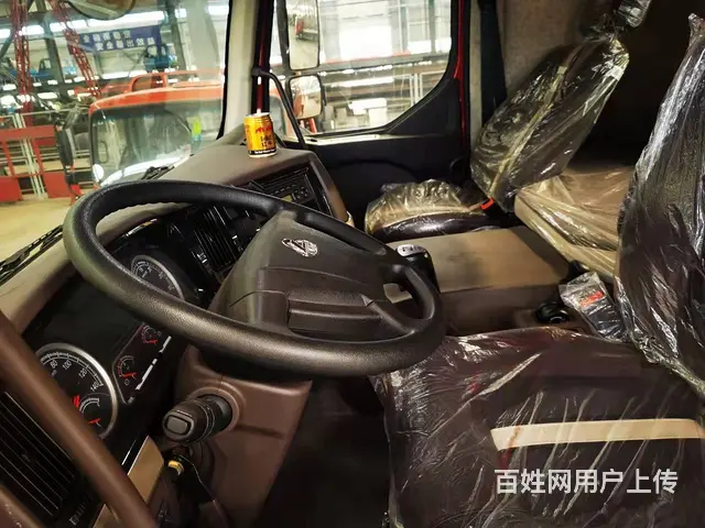 柳汽板车拖挖掘机摊铺机压路机平板车 可装液压爬梯 - 图片 7