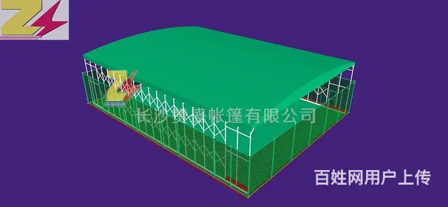 移动式推拉雨棚遮雨活动伞可移动棚伸缩防违建帐篷户外 - 图片 8