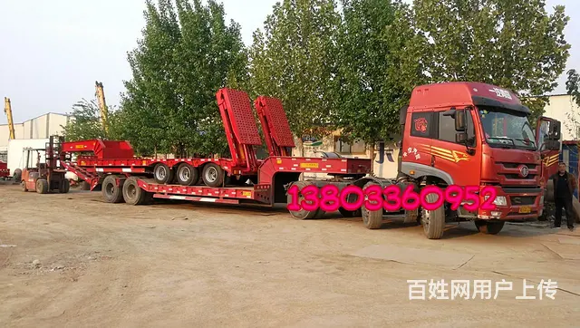 出售多种规格的重型低平板，大型设备运输车。 - 图片 6